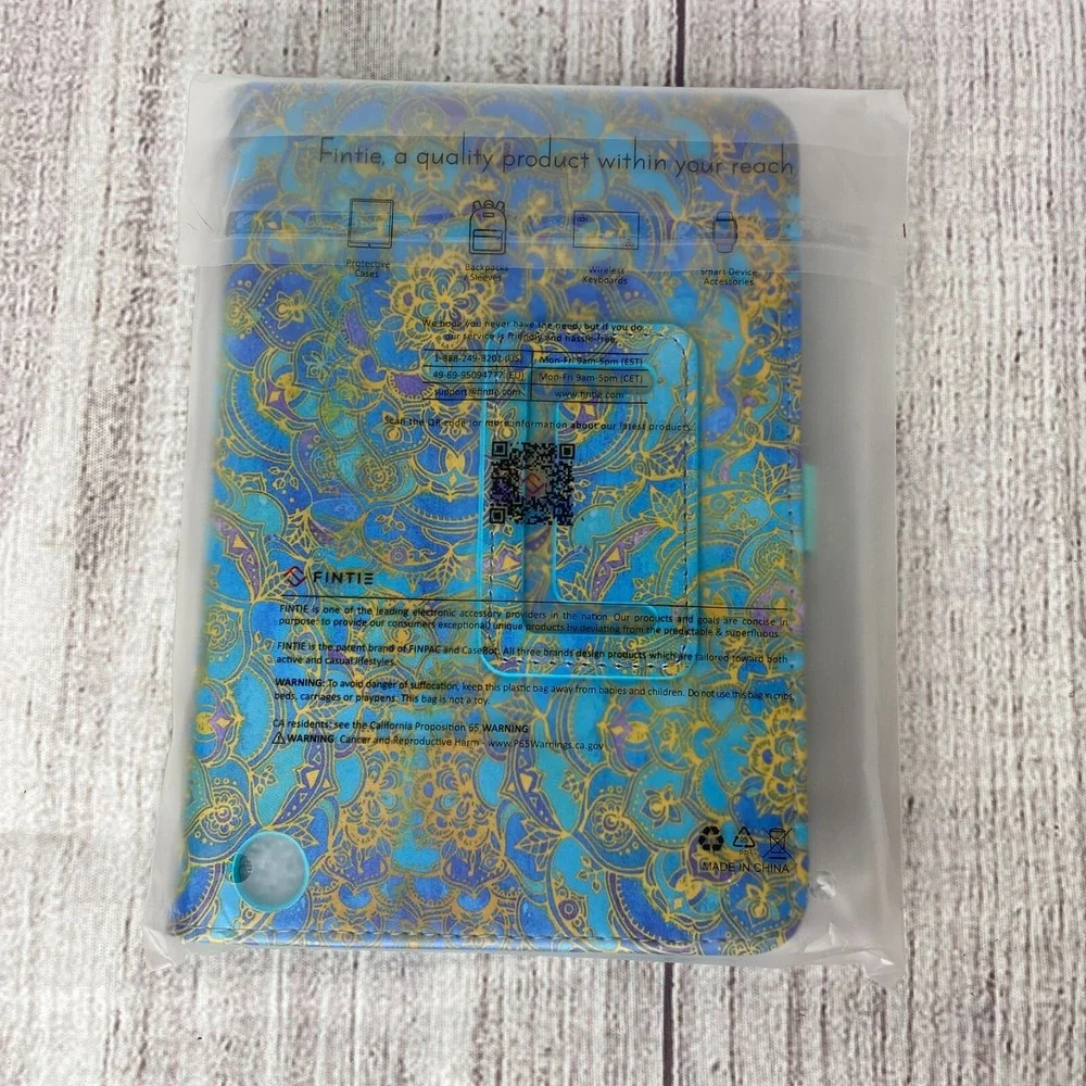 Folio Case Amazon Fire 7 12th Generation 2022 Faux Leather‎ Foldable Stand Cover